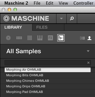 maschine expansion massive presets how to use